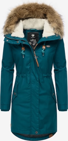 Parka d’hiver 'Tawny' Ragwear en vert : devant