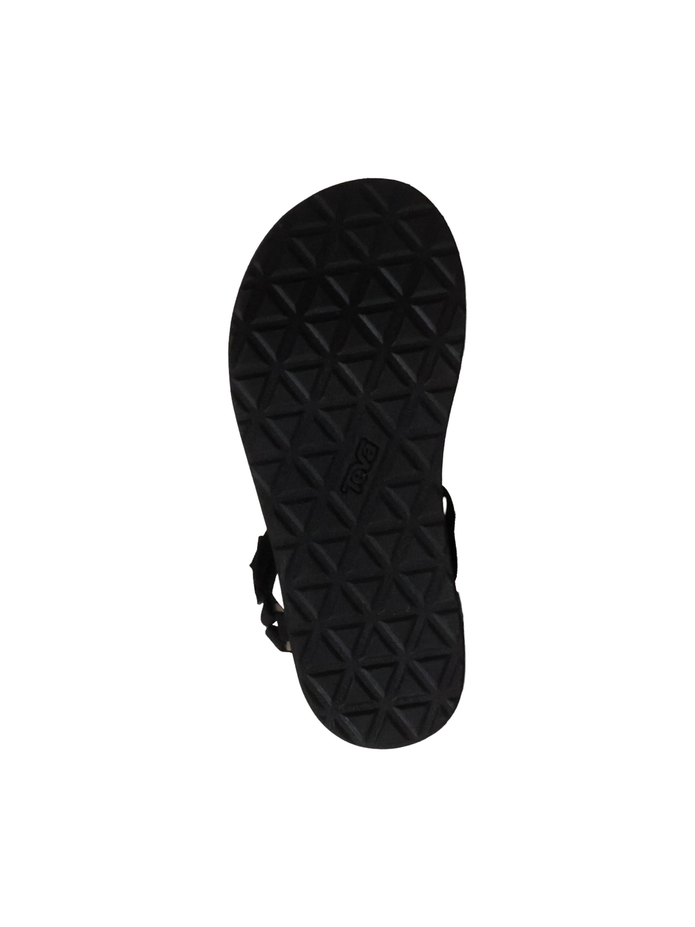Sandalo 'Flache Sandalen mit Klettverschluss W Midform Kena Slim' di TEVA in nero