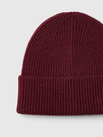 Bonnet SELECTED en rouge