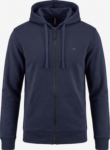 Carrera Jeans Sweatshirt 'Hood' in Blau: Vorderseite
