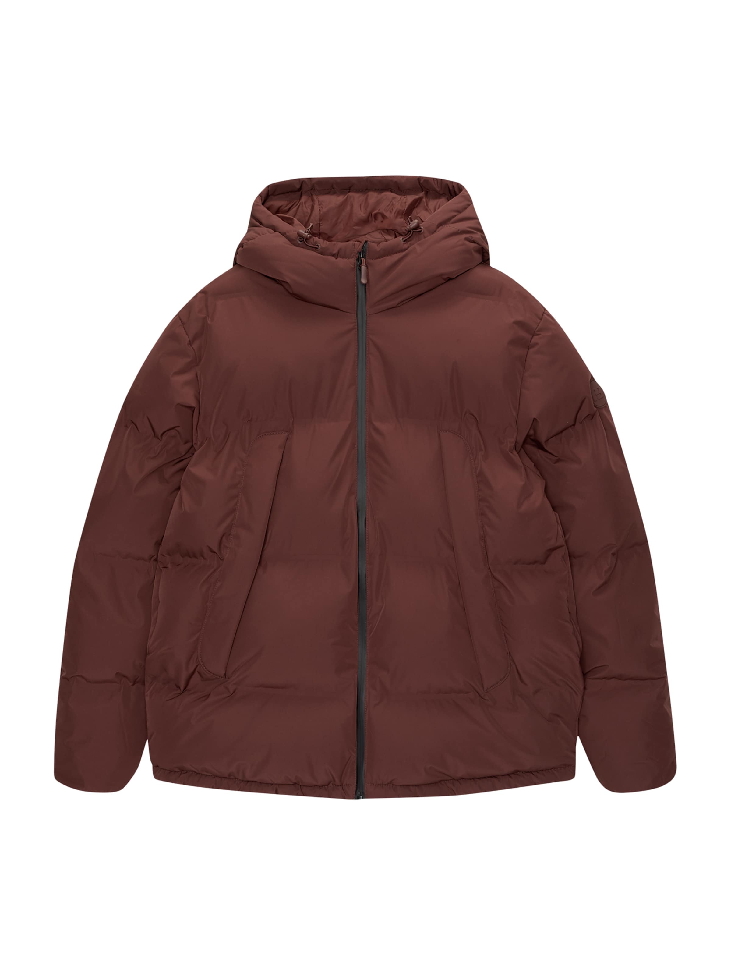 Pull&Bear Zimná bunda - Červená: predná strana