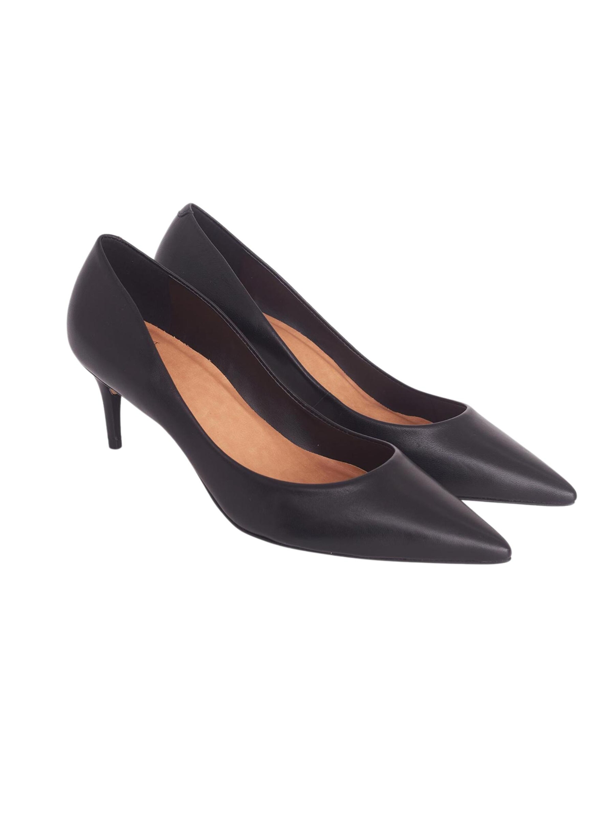 Mangara Atelier Pumps 'Escarpins Mangara Tenate en cuir noir' in Zwart