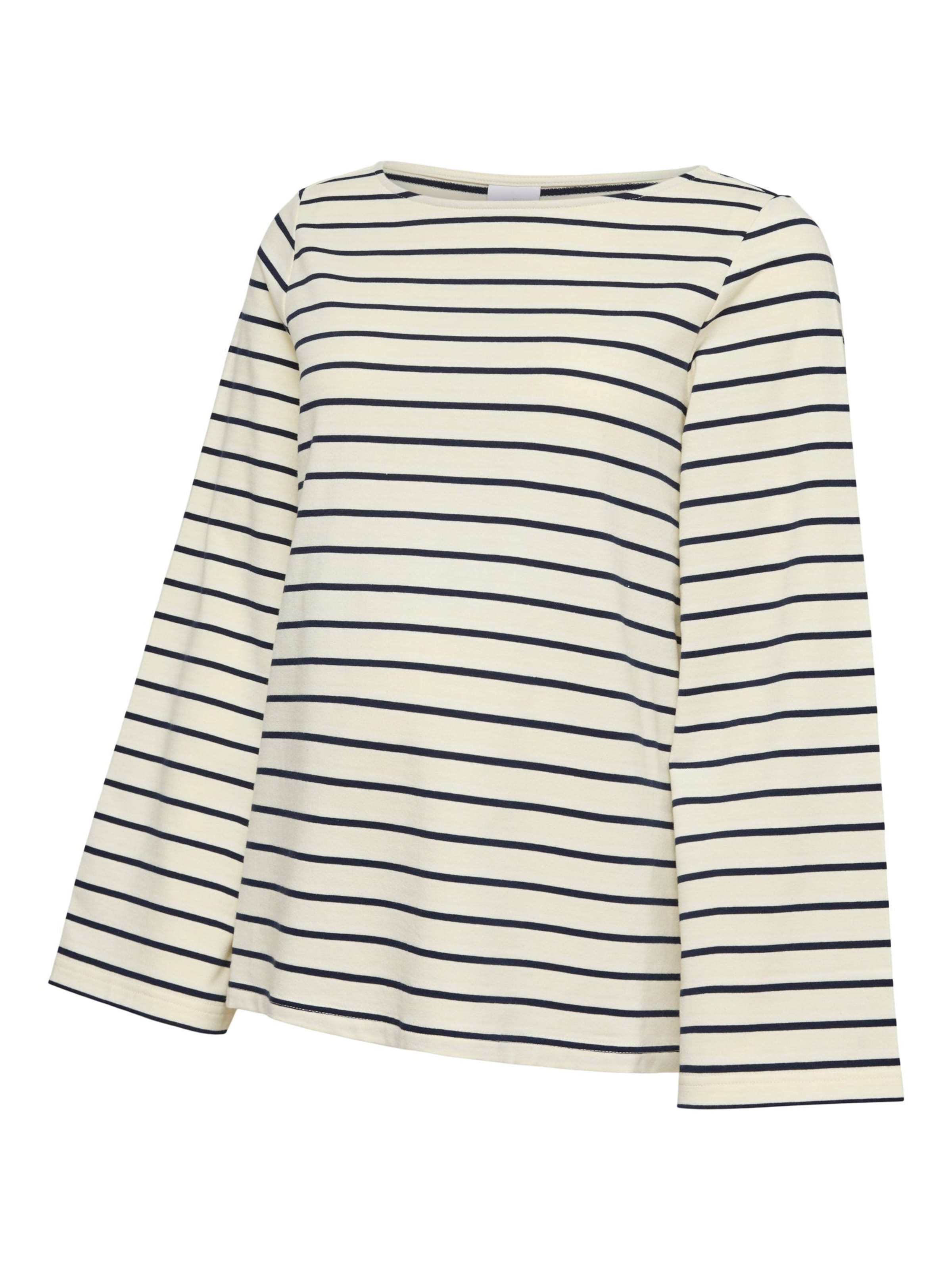 MAMALICIOUS Shirt 'MLAmila Vita' in de kleur Navy / Wit, Productweergave