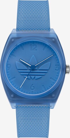 ADIDAS ORIGINALS Analog Watch in Blue: front