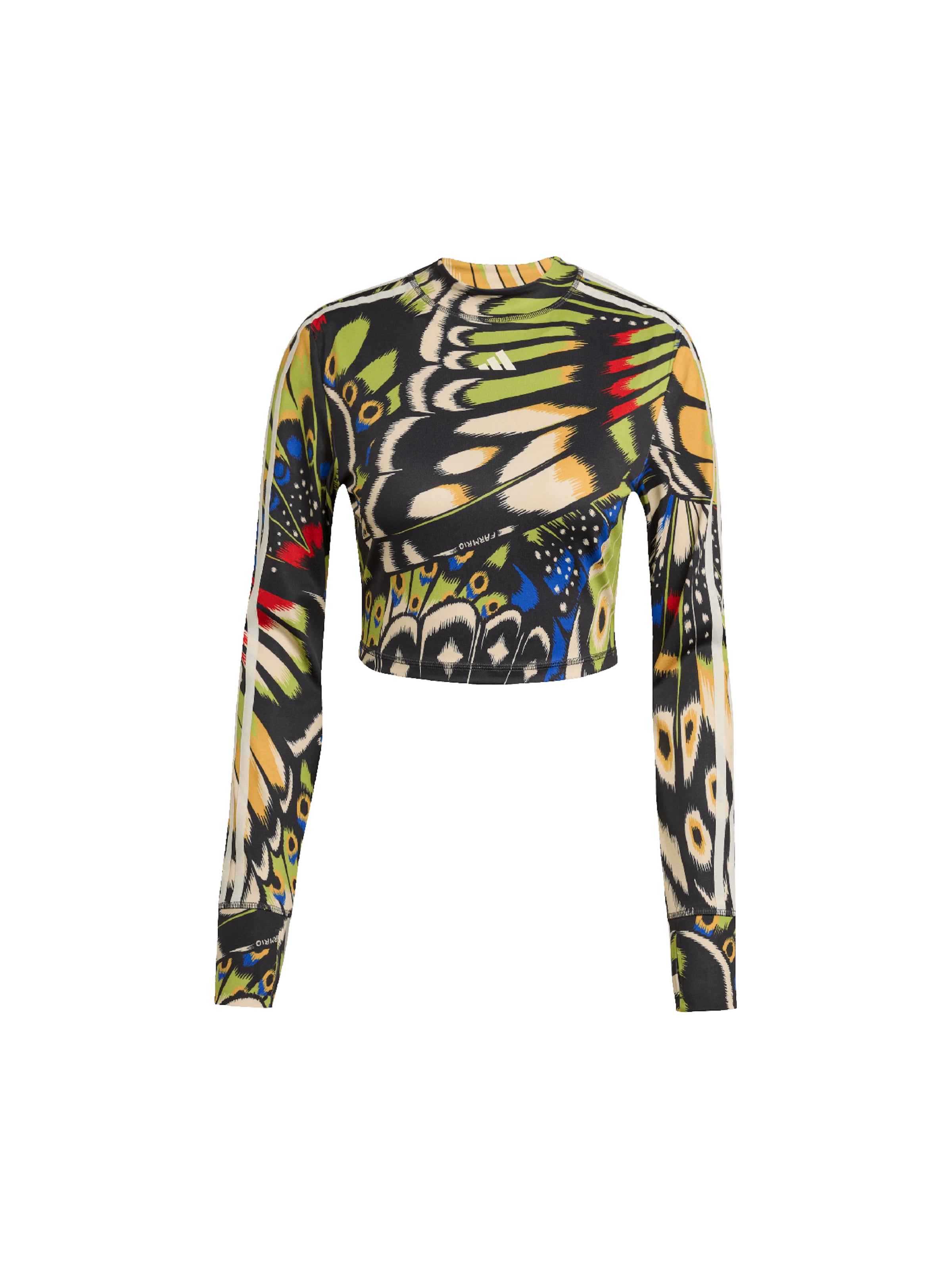 ADIDAS SPORTSWEAR Funktionsbluse 'FARM' i sort: forside