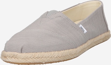 TOMS Espadrilles 'ALPARGATA ROPE' in Grey: front