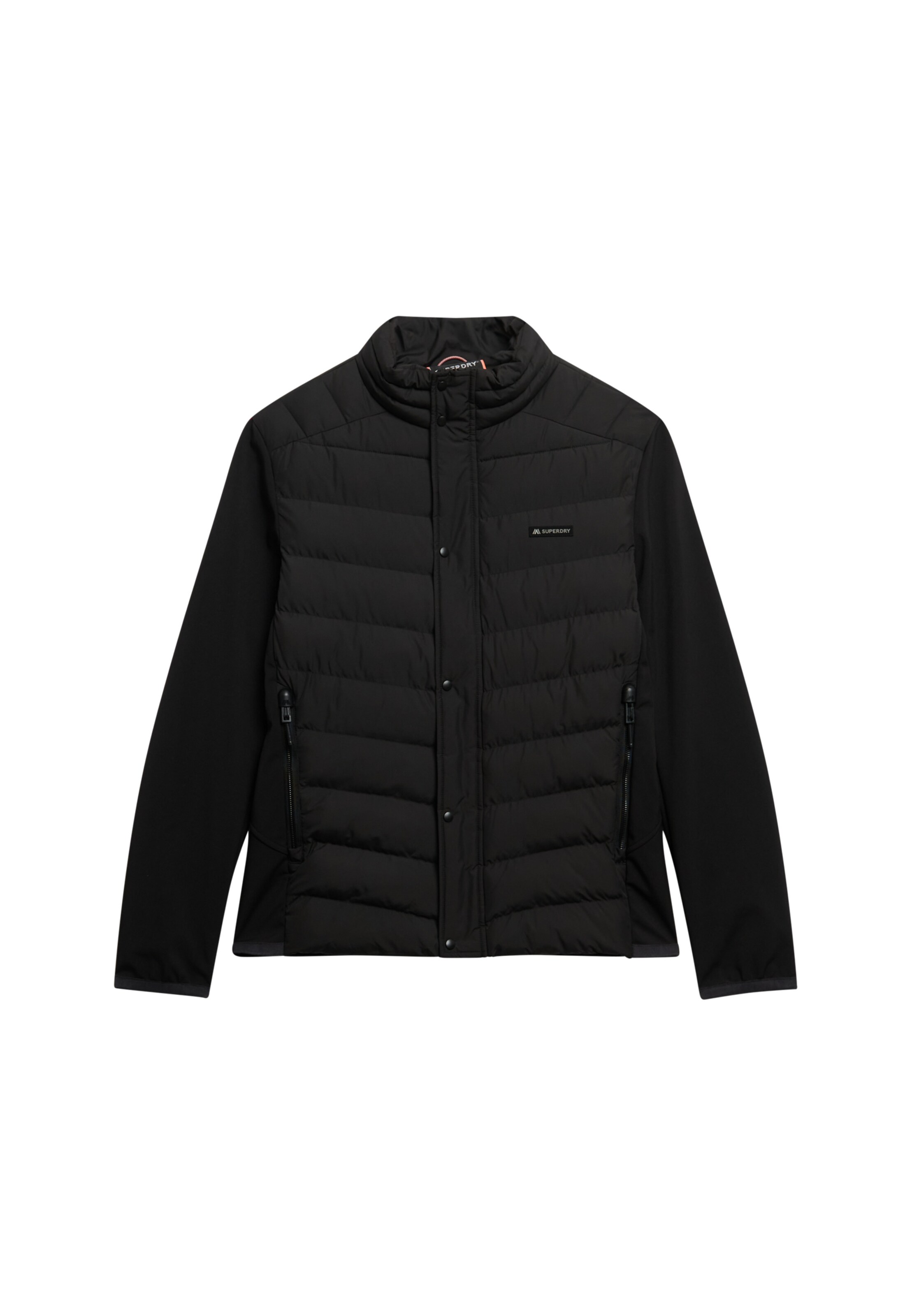 Superdry Tussenjas in Zwart: voorkant