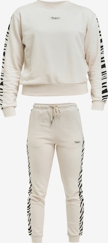 Tom Barron Freizeitanzug in Grau: Vorderseite