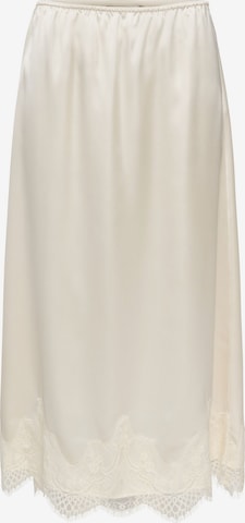 Jupe 'ONLBella' ONLY en blanc : devant