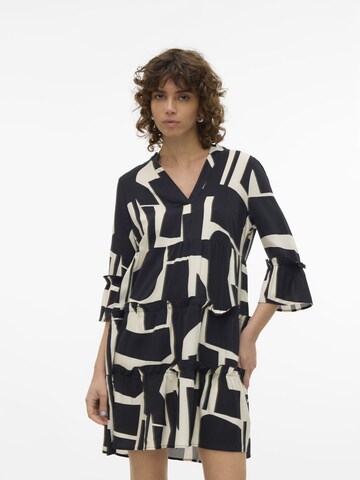 VERO MODA Shirt dress 'EASY' in Black: front