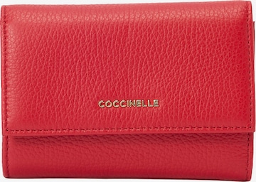 Coccinelle Wallet in Red: front