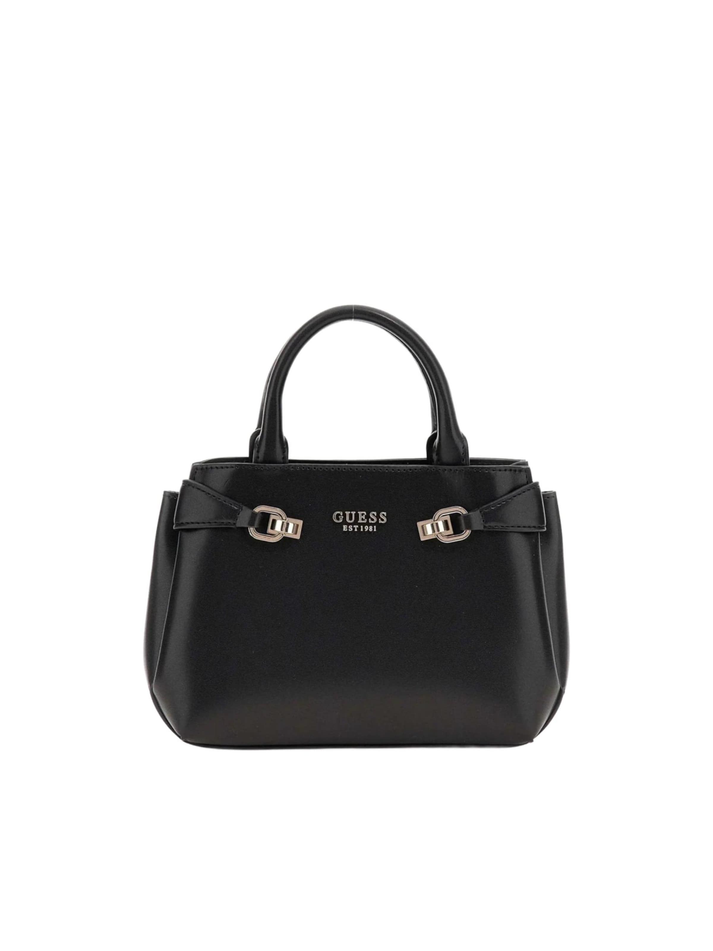 GUESS Schoudertas 'Guess Sac Bandoulière Lorelei Girlfriend S Black' in Zwart: voorkant