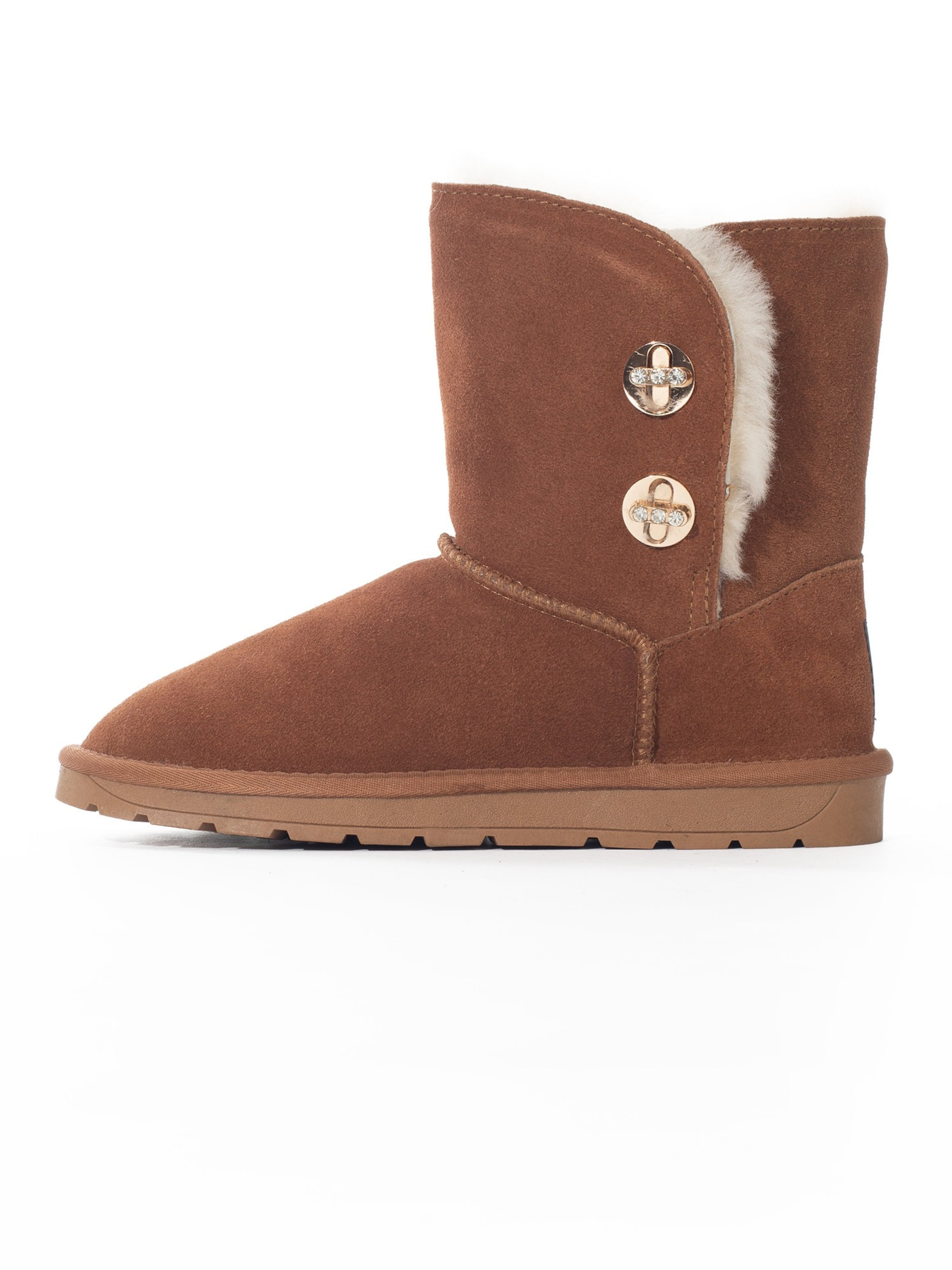 Gooce Boots 'Bella' in Brown: front