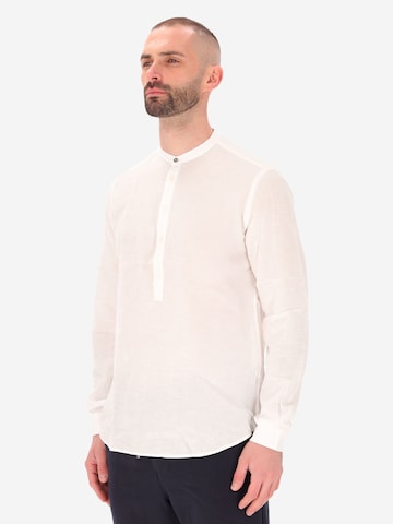 Distretto12 Regular fit Overhemd 'Coreana West' in Wit