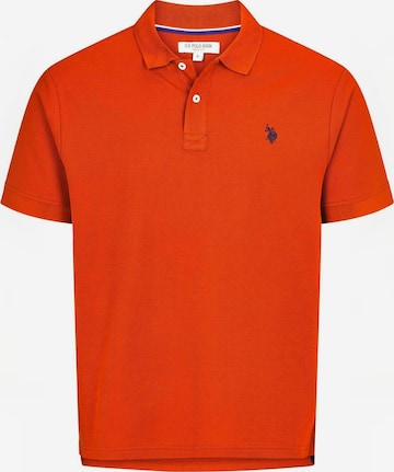 U.S. POLO ASSN. Polo shirt ' UMAlfred ' in Orange: Vorderseite