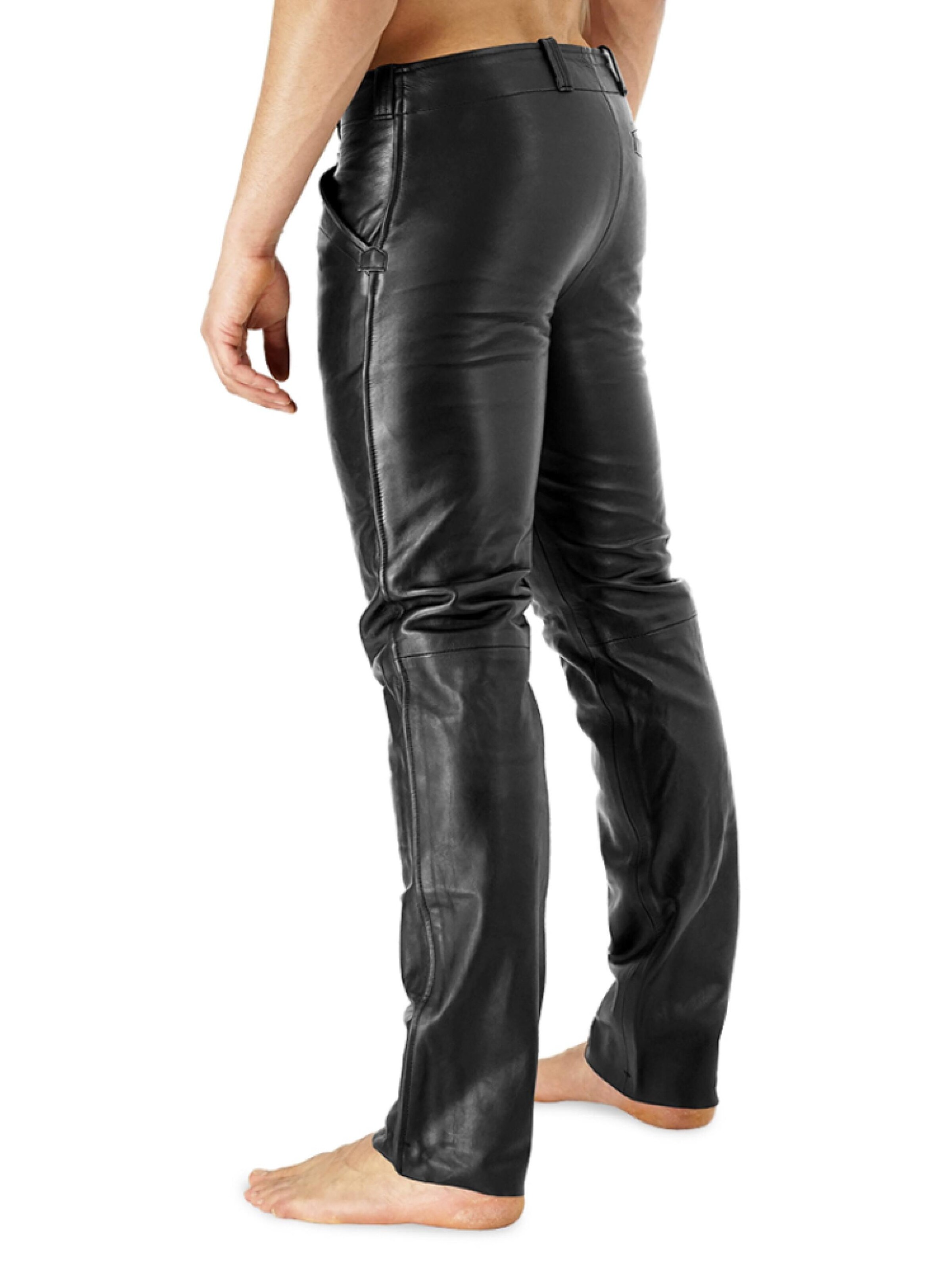 BOCKLE Skinny Hose 'Bob'‌‌‌ in Schwarz
