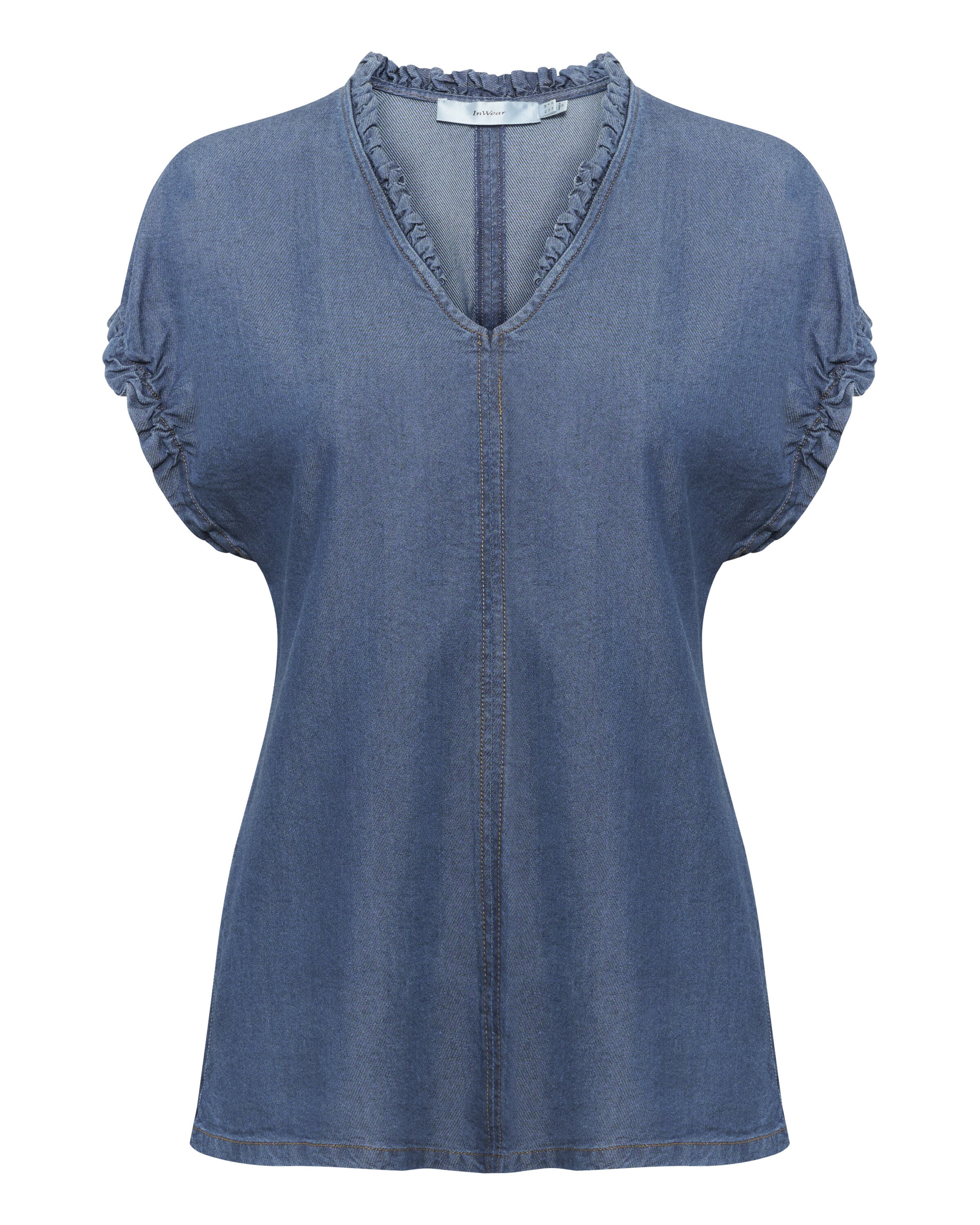 InWear Blouse 'RachelI' in Blauw: voorkant
