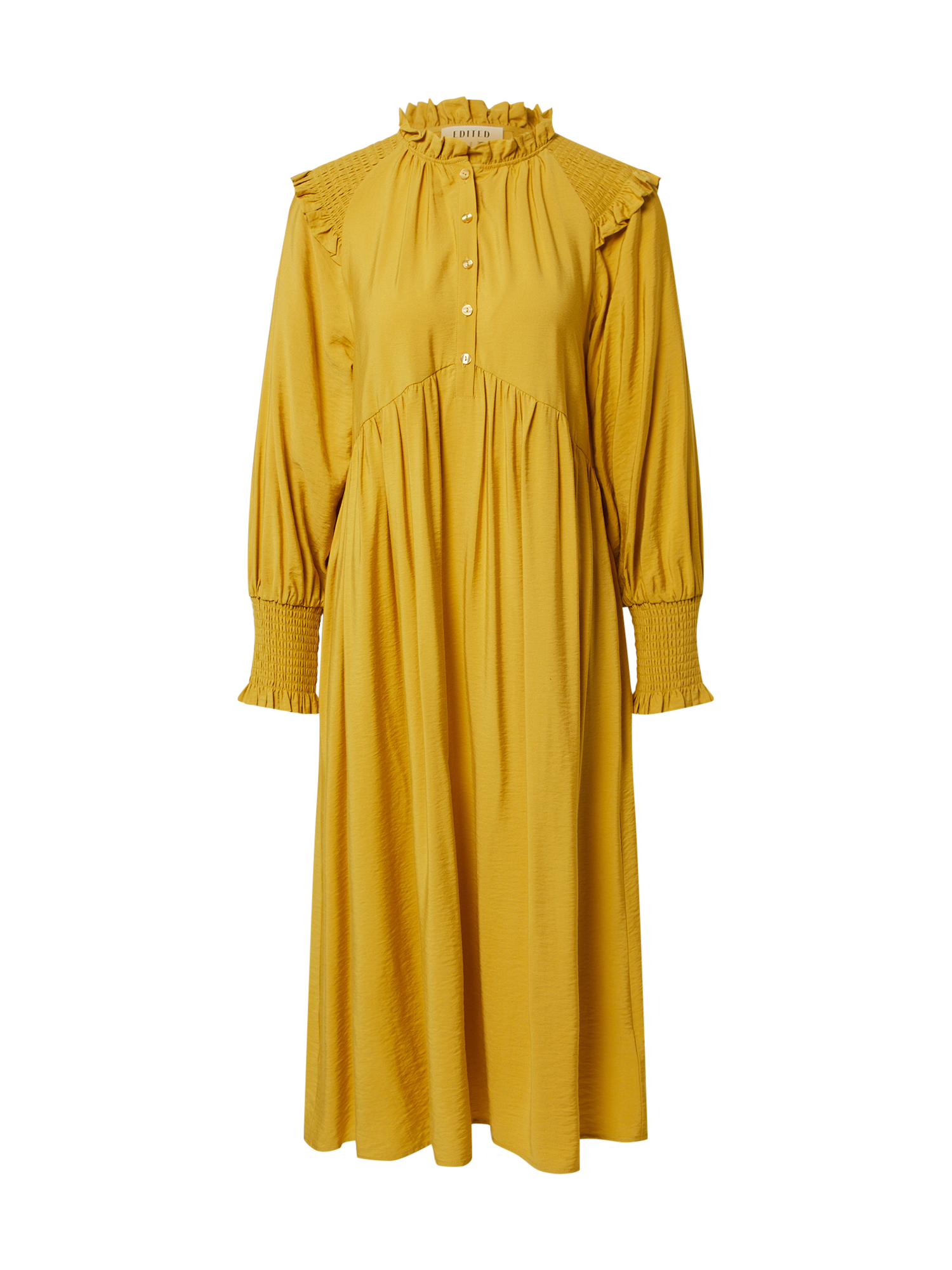 Kobiety ADewu EDITED Sukienka koszulowa Mascha w kolorze Żółtym 