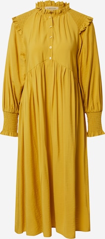 Robe-chemise 'Mascha' EDITED en jaune : devant