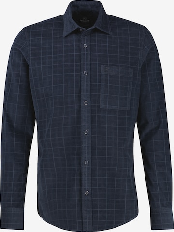LERROS Button Up Shirt in Blue: front