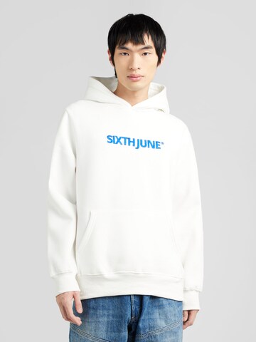 Sixth June Sweatshirt in White: front