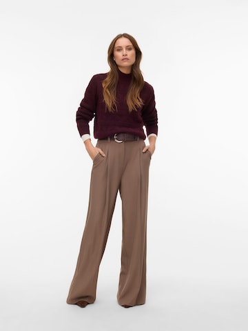 VERO MODA Sweater 'VMVirgo' in Red