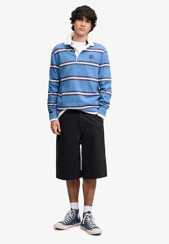 Superdry & Co Wide Leg Shorts in Schwarz
