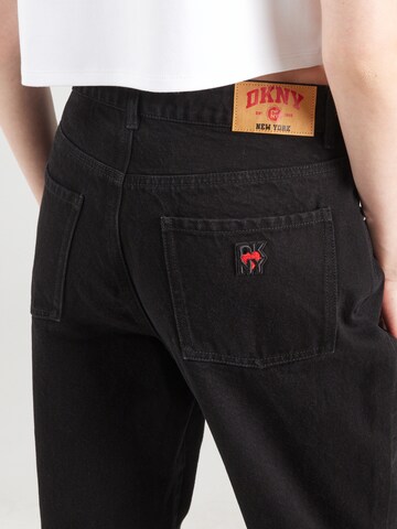 DKNY Loosefit Jeans in Schwarz