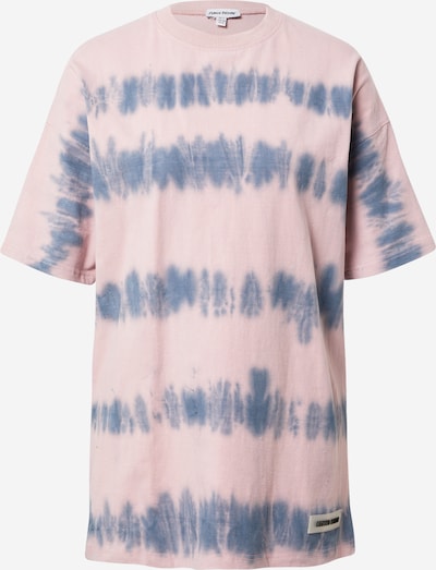 Tricou supradimensional Public Desire pe albastru / roz, Vizualizare produs