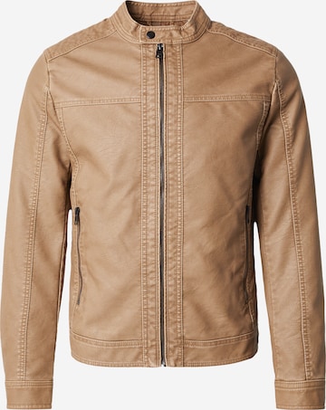 Giacca di mezza stagione 'Warner' di JACK & JONES in beige: frontale