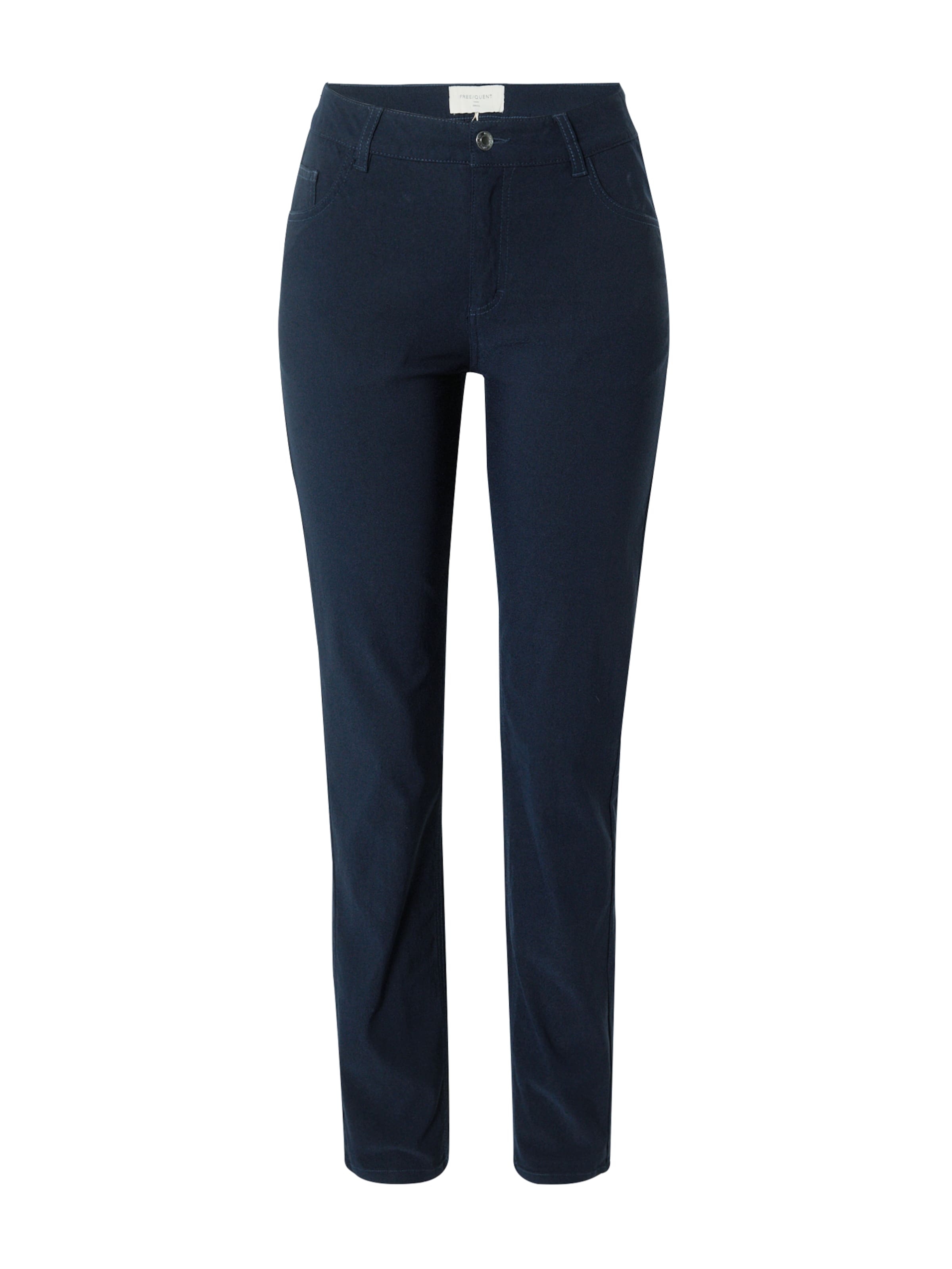 Freequent Slim fit Trousers 'ADINA' in Blue: front