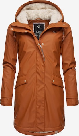 Manteau d’hiver 'Tinsley' Ragwear en marron : devant