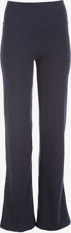 Winshape Flared Sports trousers 'WH3' in Blue: front