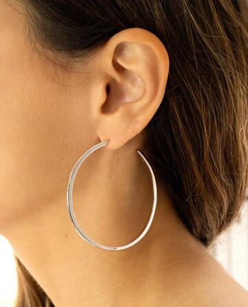 THE-ARE - Pendientes en plata: frente