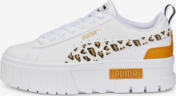 Sneaker 'Mayze Wild' di PUMA in bianco: frontale