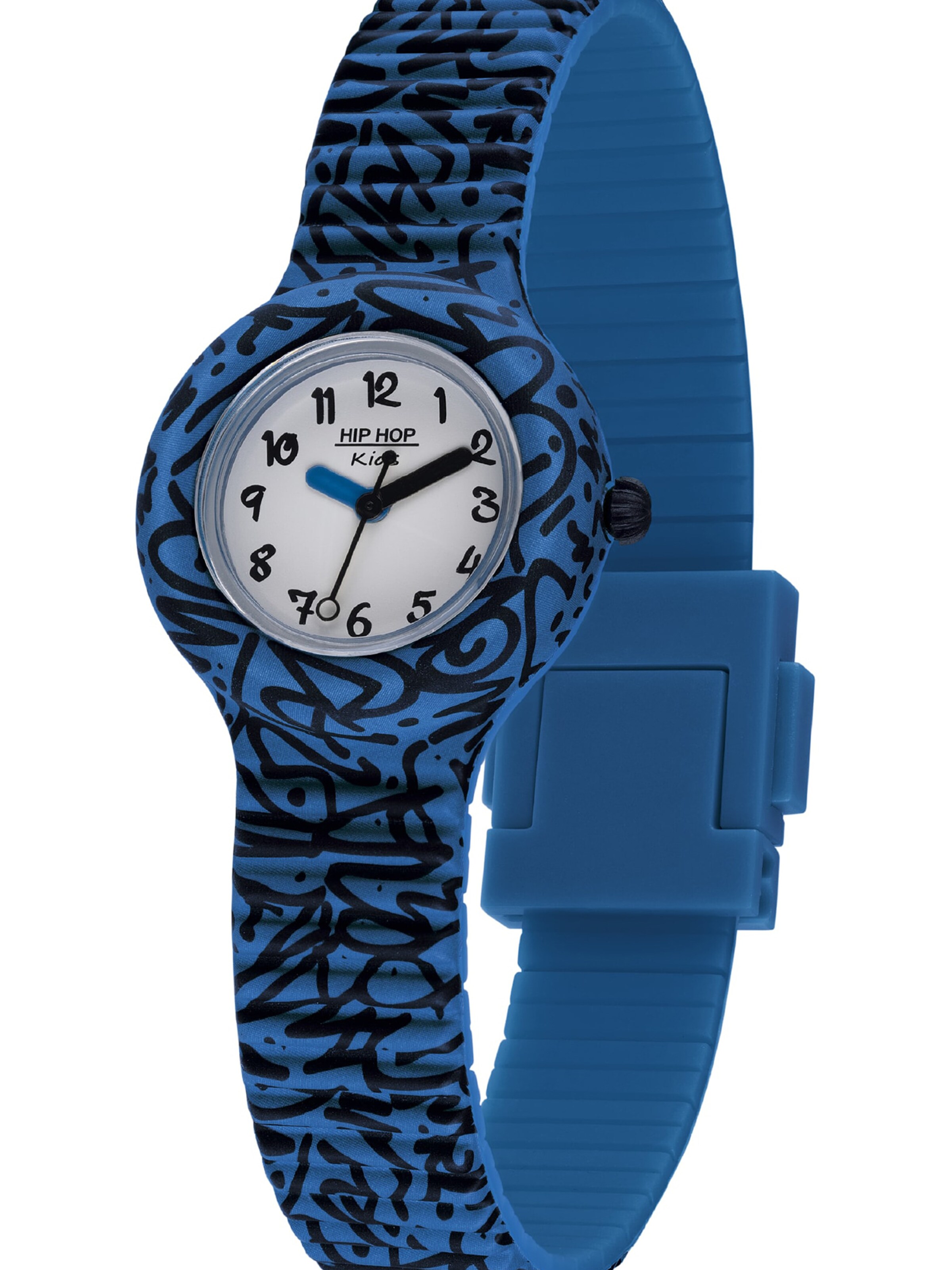 Hip Hop Uhr in Blau