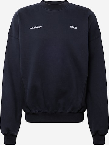 Preach Sweatshirt 'Icon of Change' i sort: forside