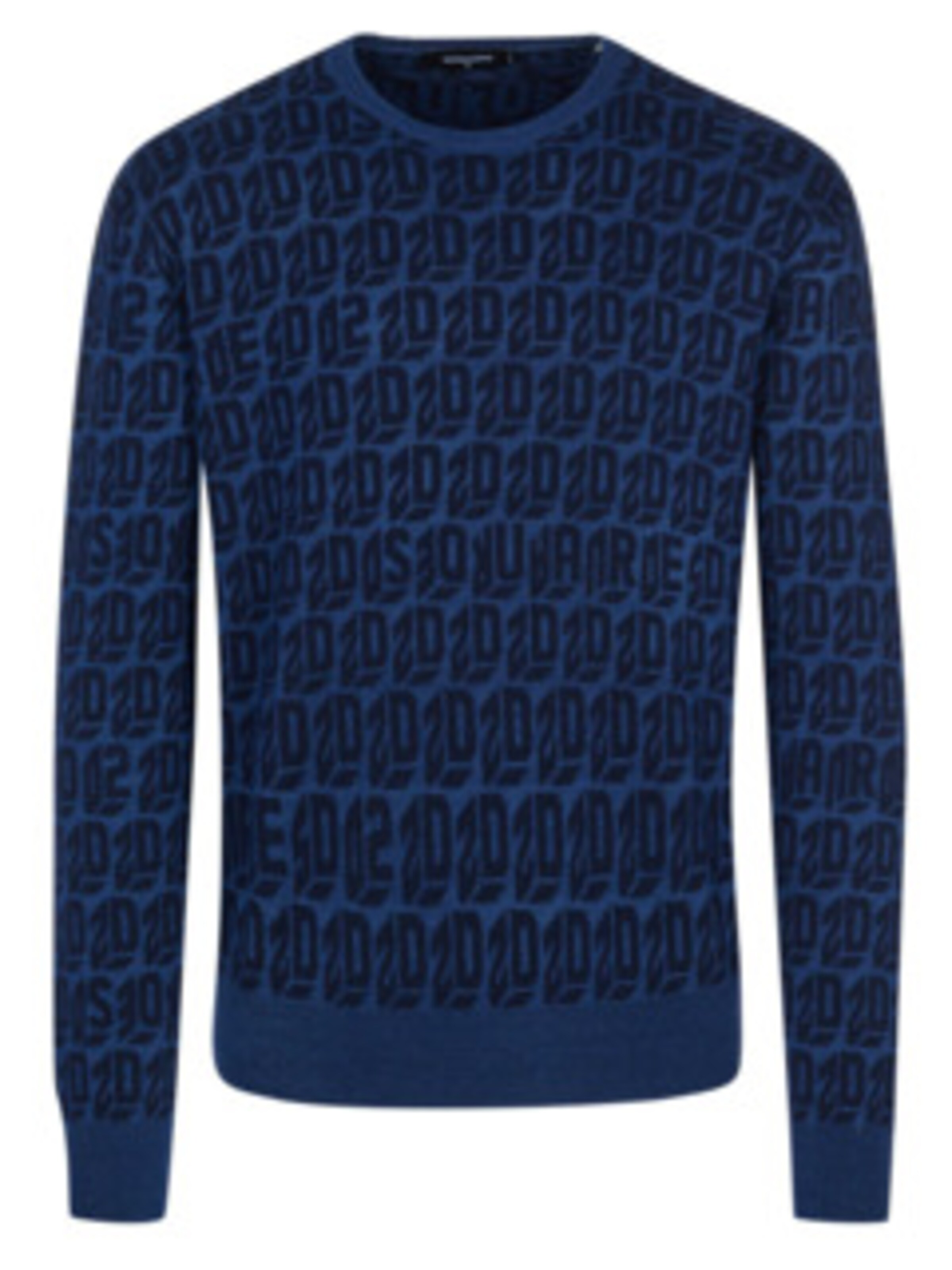 Pullover di DSQUARED2 in blu: frontale