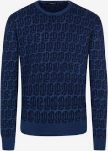 DSQUARED2 - Pullover em azul: frente