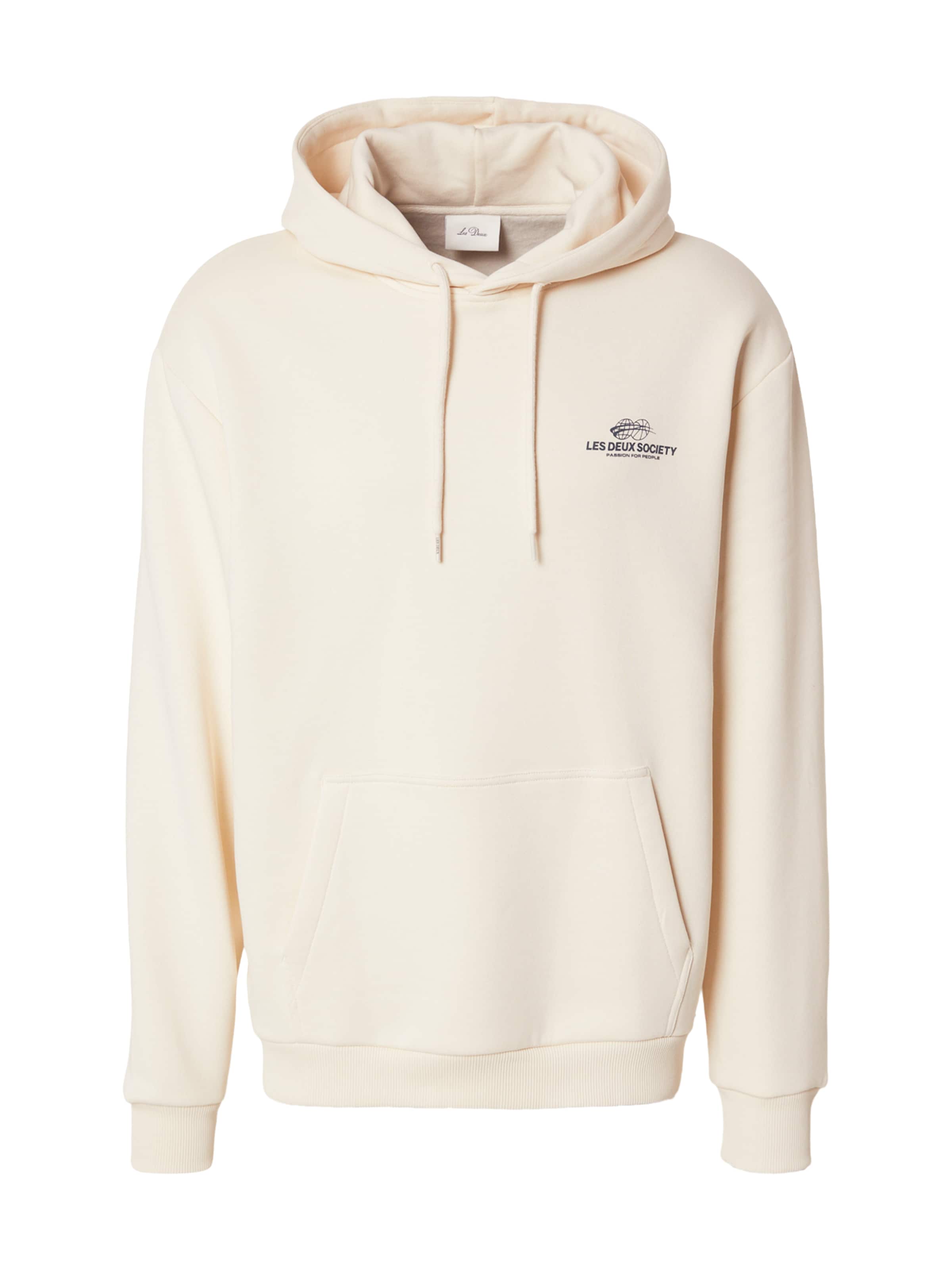 Les Deux - Sudadera 'Exhibition' en beige: frente