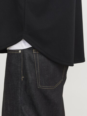 JACK & JONES Comfort fit Button Up Shirt in Black