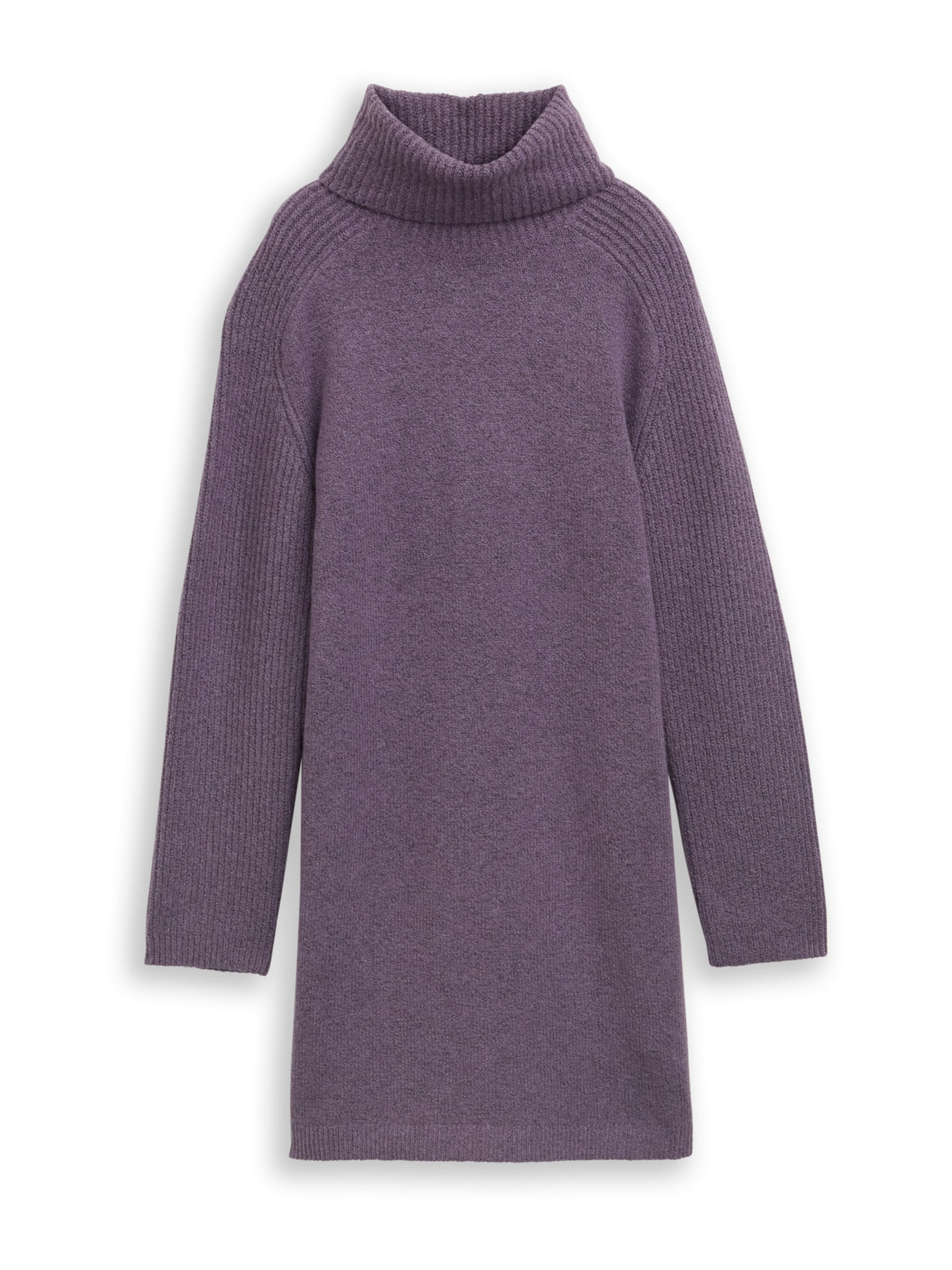 TOM TAILOR DENIM Kleid in Lila: Vorderseite