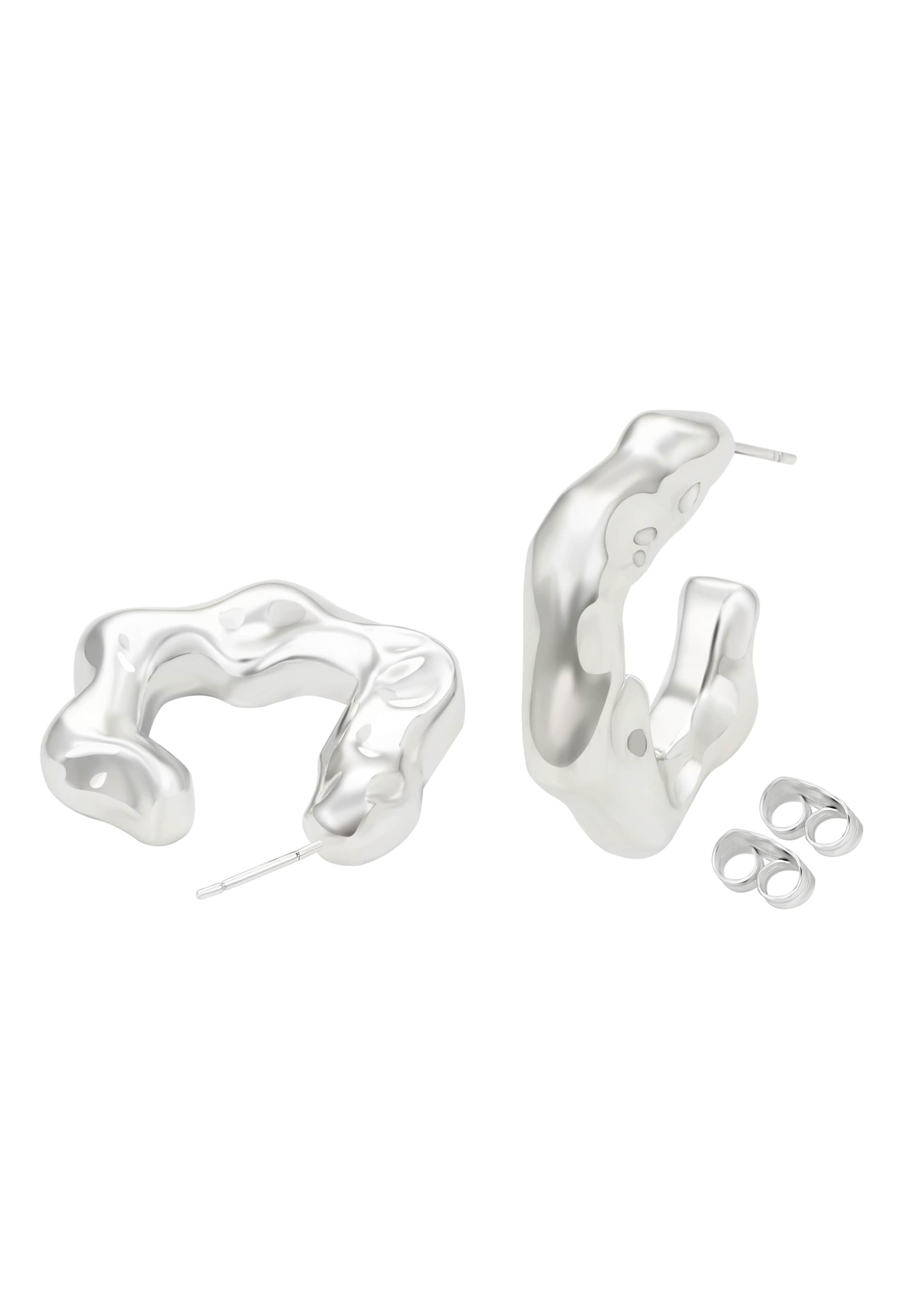 faina Earrings in Silver