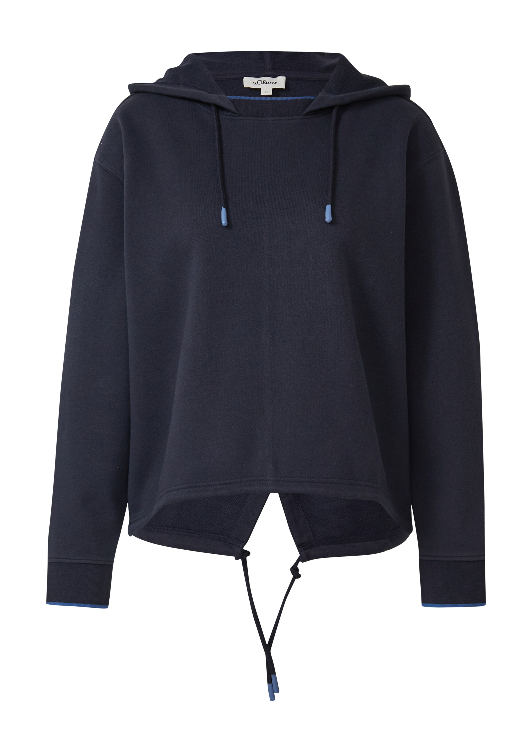 Sweat-shirt s.Oliver en bleu : devant