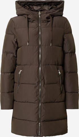 Manteau d’hiver 'Dolly' ONLY en marron : devant