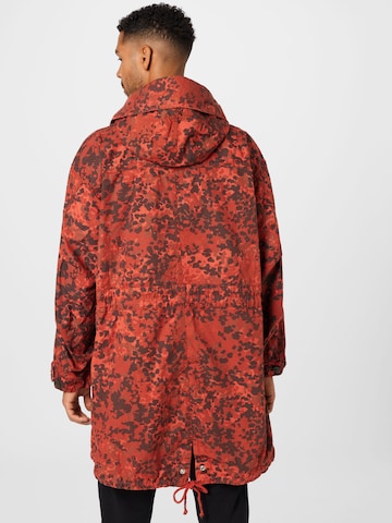 DIESEL Ανοιξιάτικο και φθινοπωρινό παλτό 'J-WEBB-PAT' σε κόκκινο