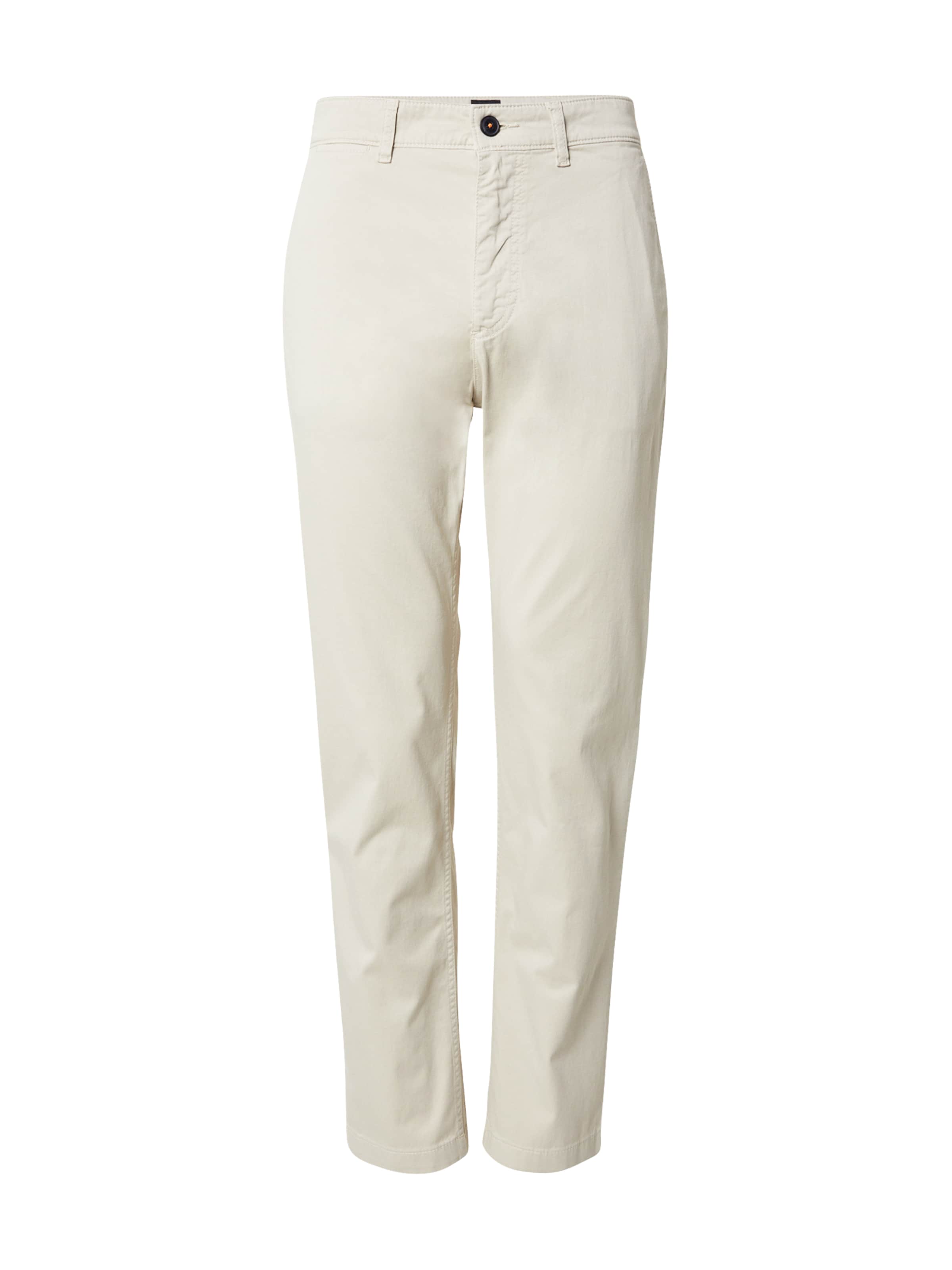 bēšs BOSS Čino bikses: no priekšpuses