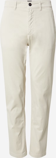 BOSS Pantalon chino en beige clair, Vue avec produit