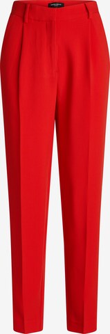 BRUUNS BAZAAR Slim fit Pleated Pants 'CindySus Ciry' in Red: front