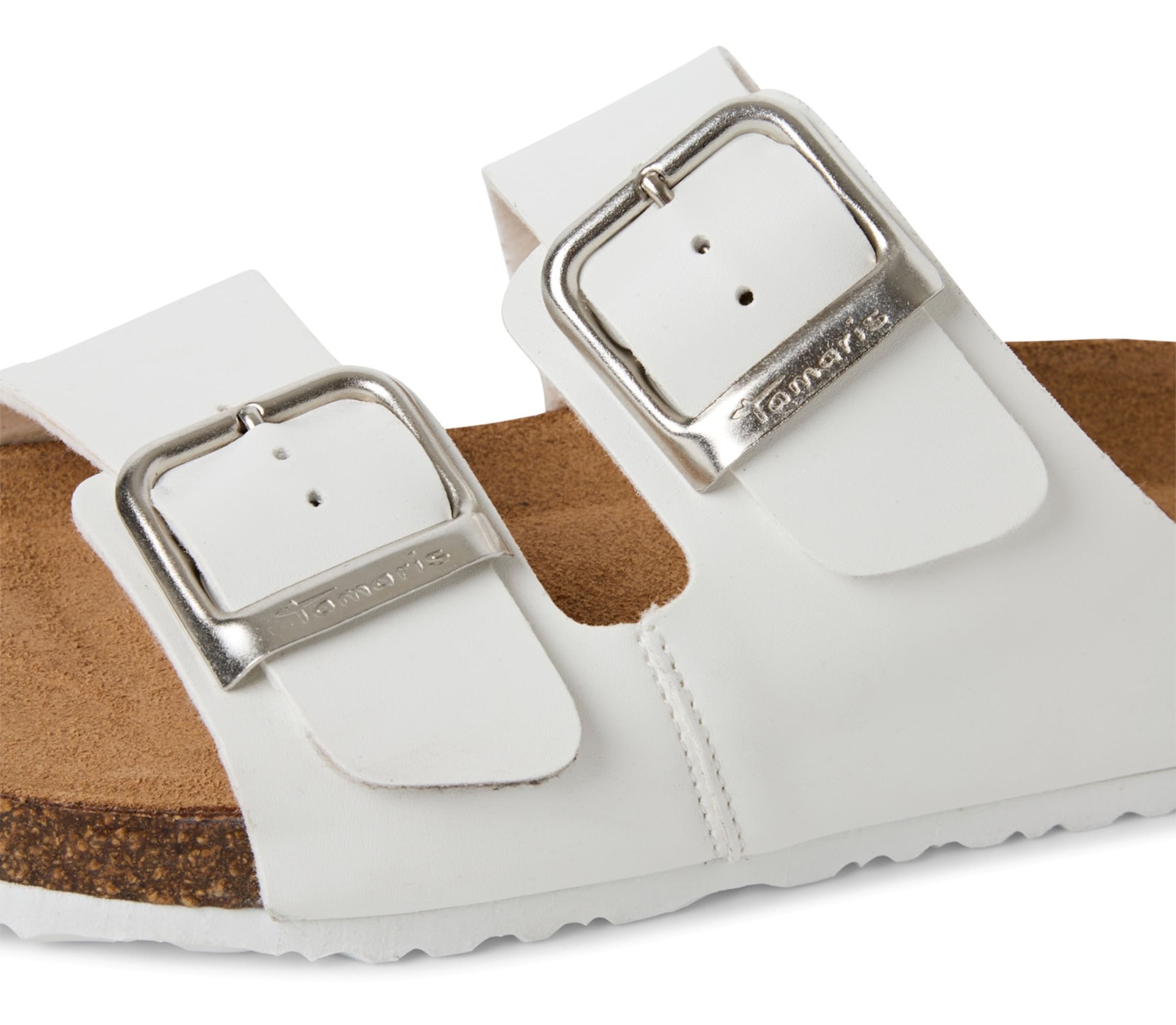 Mule Tamaris en blanc